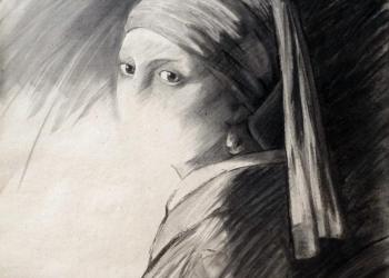DESSINS À LA PIERRE NOIRE