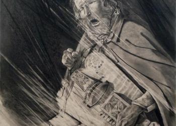 DESSINS À LA PIERRE NOIRE